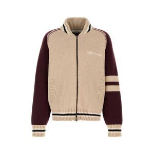 Golden Goose Deluxe Brand Men Beige Wool Blend Cardigan
